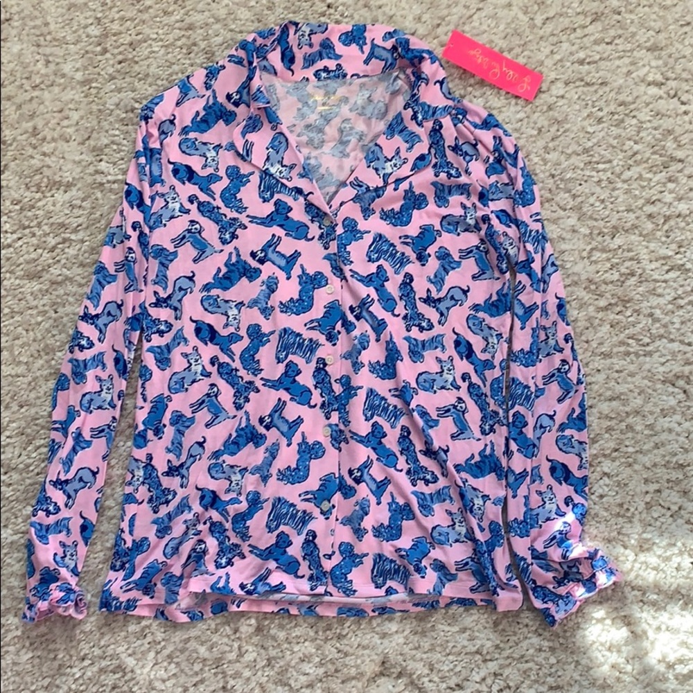 NWT Lilly Pulitzer Pajama Top